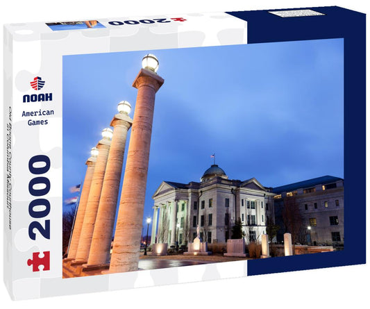 Noah Jigsaw Puzzle Old Boone County Courthouse in Columbia Missouri 2000 pieces