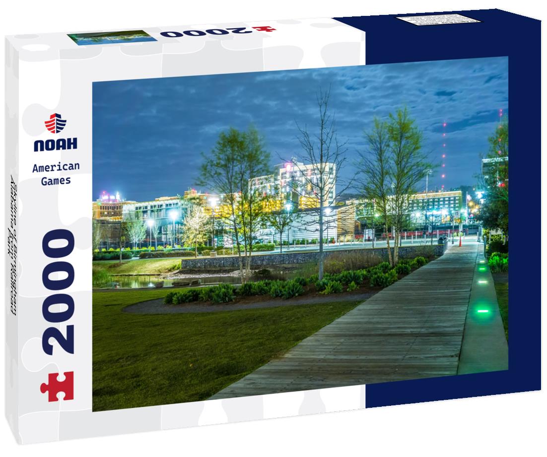 Skyline of Birmingham Alabama from Railroad Park 2000pc Puzzle