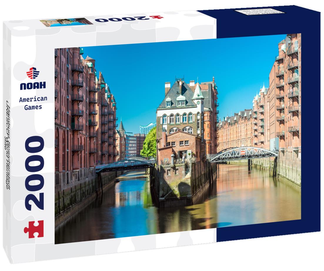 Noah Jigsaw Puzzle Hamburg Speicherstadt UNESCO World Heritage Site 2000 pieces