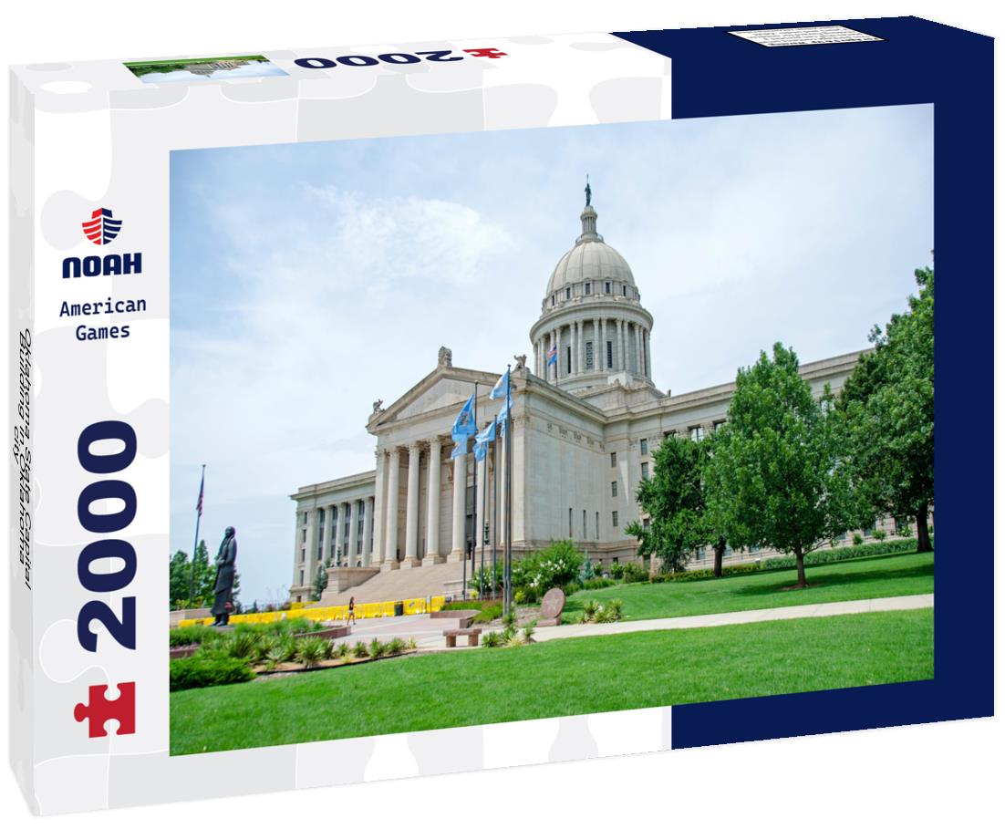 Noah Jigsaw Puzzle Oklahoma State Capital Building in Oklahoma city 2000 pieces