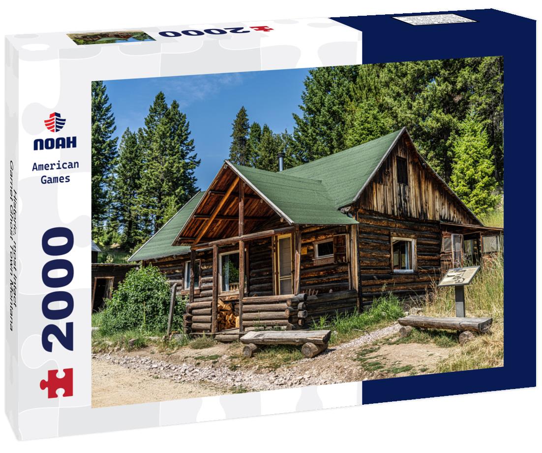 Noah Jigsaw Puzzle Historic, most Intact, Garnet Ghost Town Montana 2000 pieces