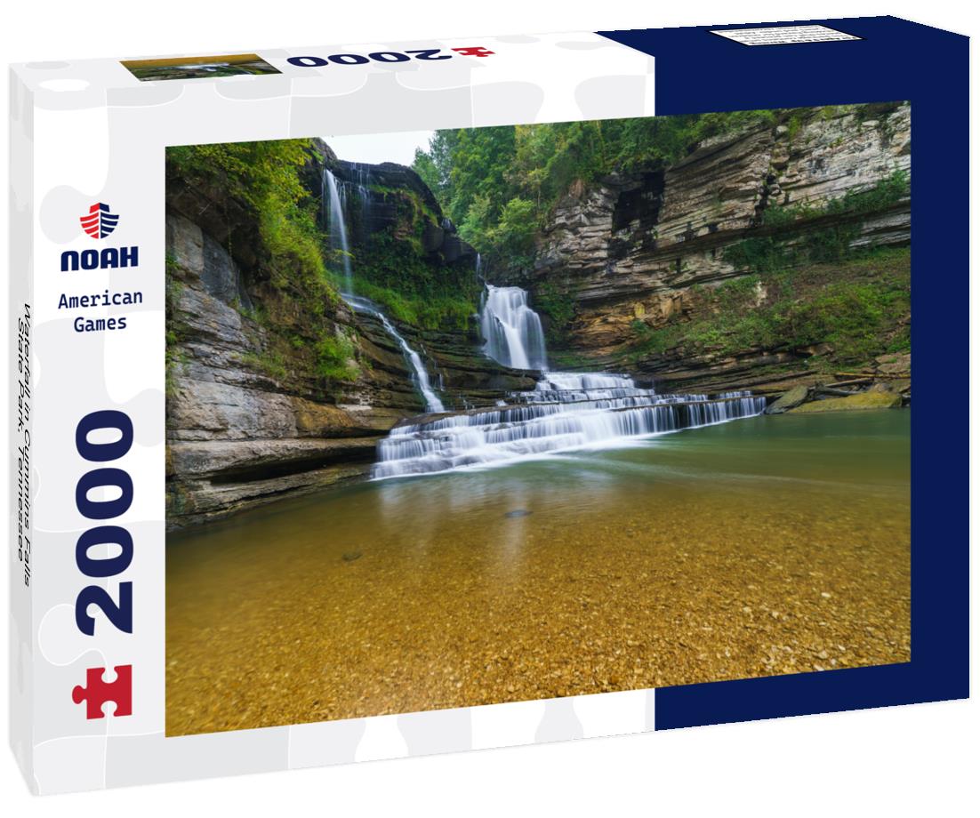 Noah Jigsaw Puzzle Waterfall in Cummins Falls State Park, Tennessee 2000 pieces