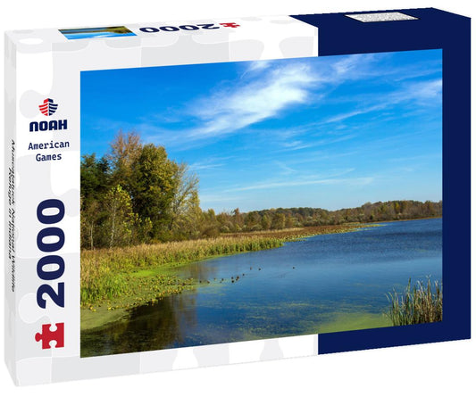 Noah Jigsaw Puzzle Muscatatuck National Wildlife Refuge in Indiana 2000 pieces