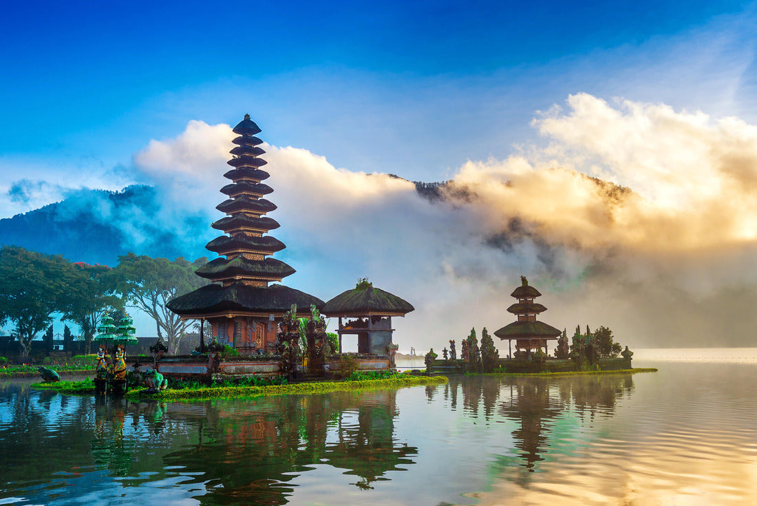 pura ulun danu bratan temple in Bali, indonesia 2000pc Puzzle