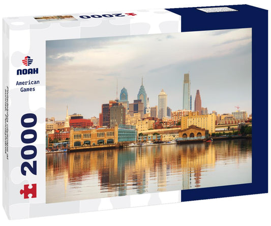 Noah Jigsaw Puzzle Philadelphia cityscape at sunrise, Pennsylvania 2000 pieces
