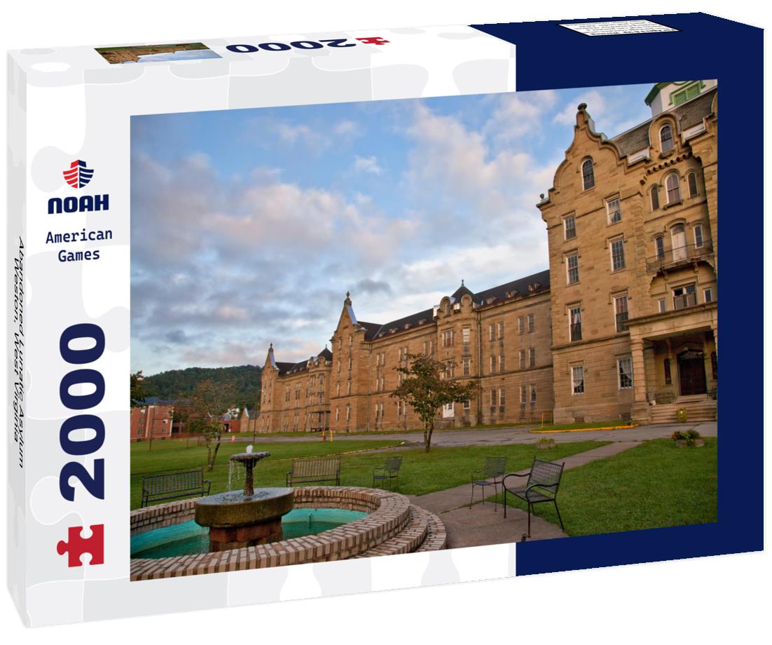 Abandoned Lunatic Asylum, Weston, West Virginia 2000pc Puzzle
