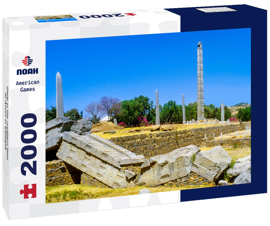 Noah Jigsaw Puzzle Stele in the northern field at Axum in Ethiopia 2000 pieces