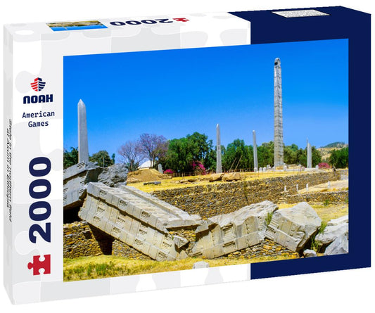 Noah Jigsaw Puzzle Stele in the northern field at Axum in Ethiopia 2000 pieces
