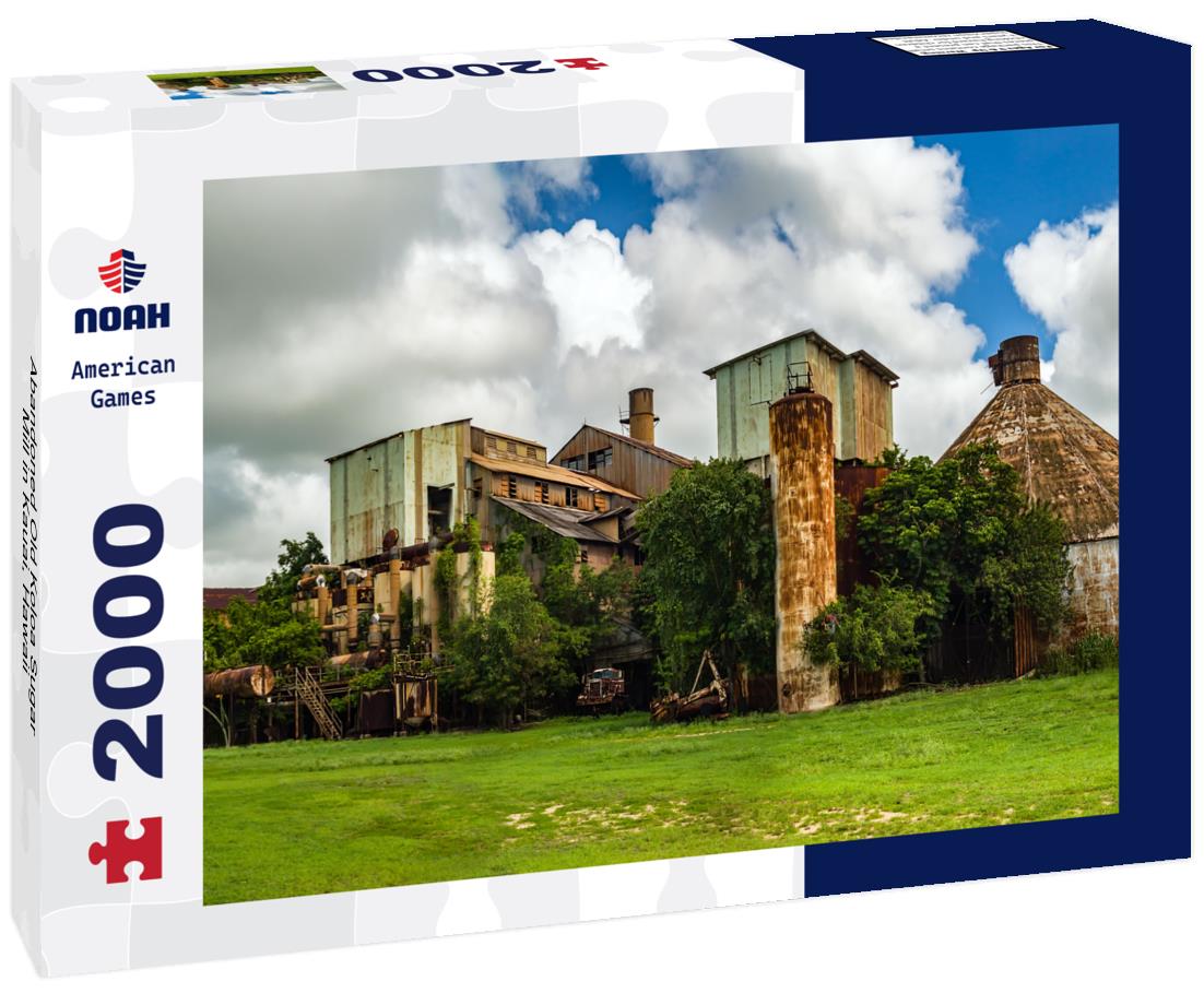 Noah Jigsaw Puzzle Abandoned Old Koloa Sugar Mill in Kauai, Hawaii 2000 pieces
