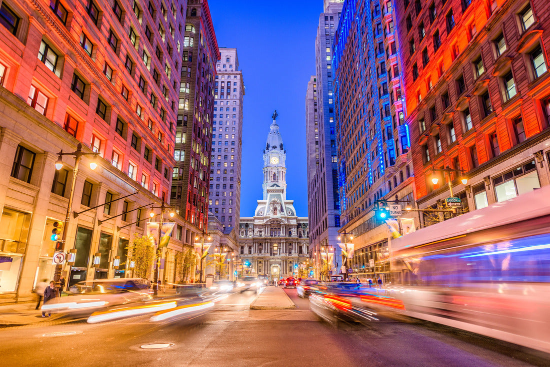 Philadelphia, Pennsylvania, USA on Broad Street 2000pc Puzzle