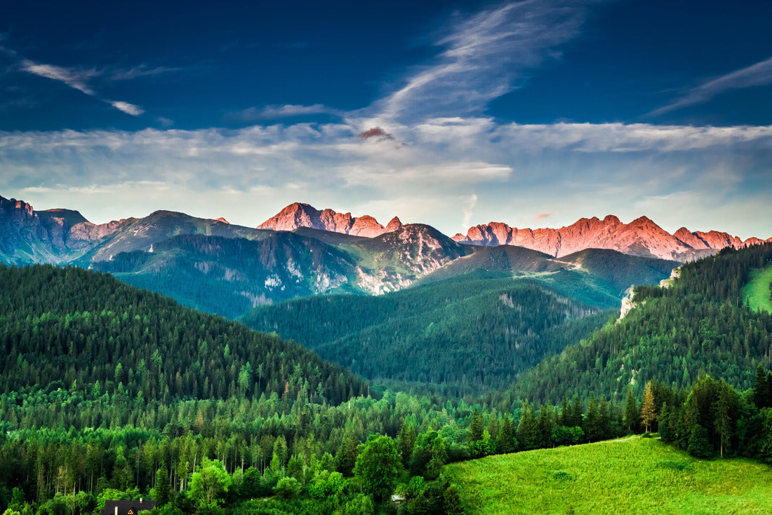 Sunset in mountains in Poland in summer, Europe 2000pc Puzzle