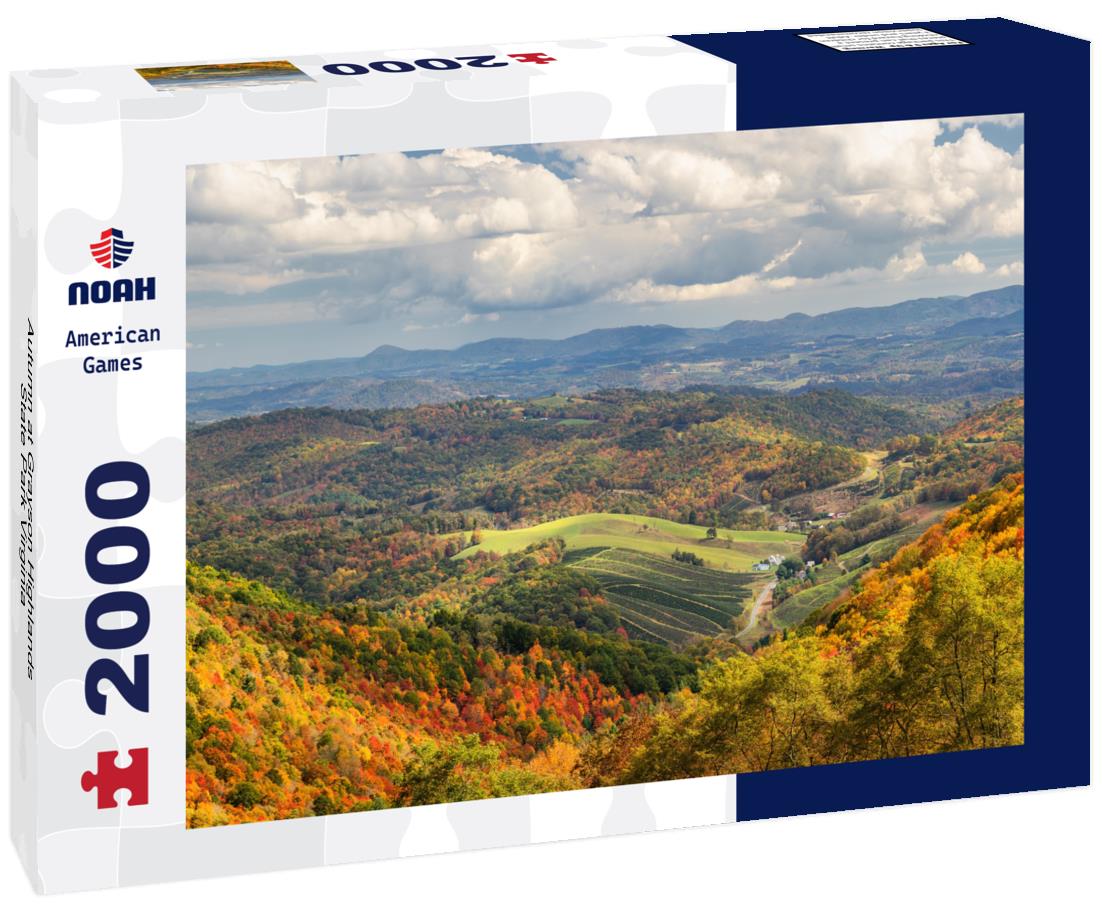 Noah Jigsaw Puzzle Autumn at Grayson Highlands State Park Virginia 2000 pieces
