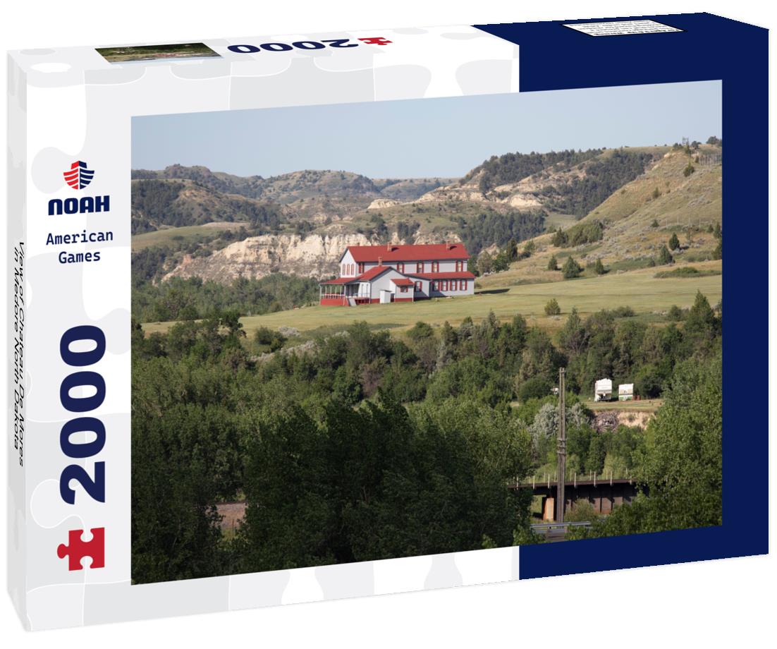 Noah Jigsaw Puzzle View of Chateau De Mores in Medore North Dakota 2000 pieces