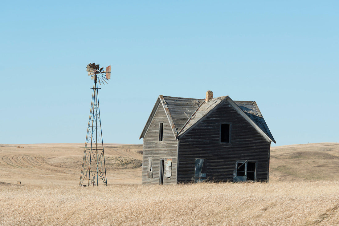An old farmhouse on the prairie in North Dakota 2000pc Puzzle