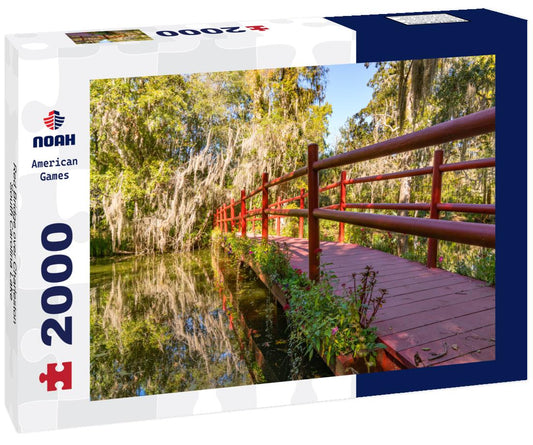 Noah Jigsaw Puzzle Red Bridge over Charleston, South Carolina Lake 2000 pieces