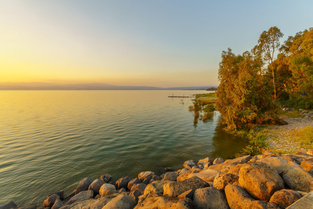 Sunset view of the Sea of Galilee, from Ein Gev 2000pc Puzzle