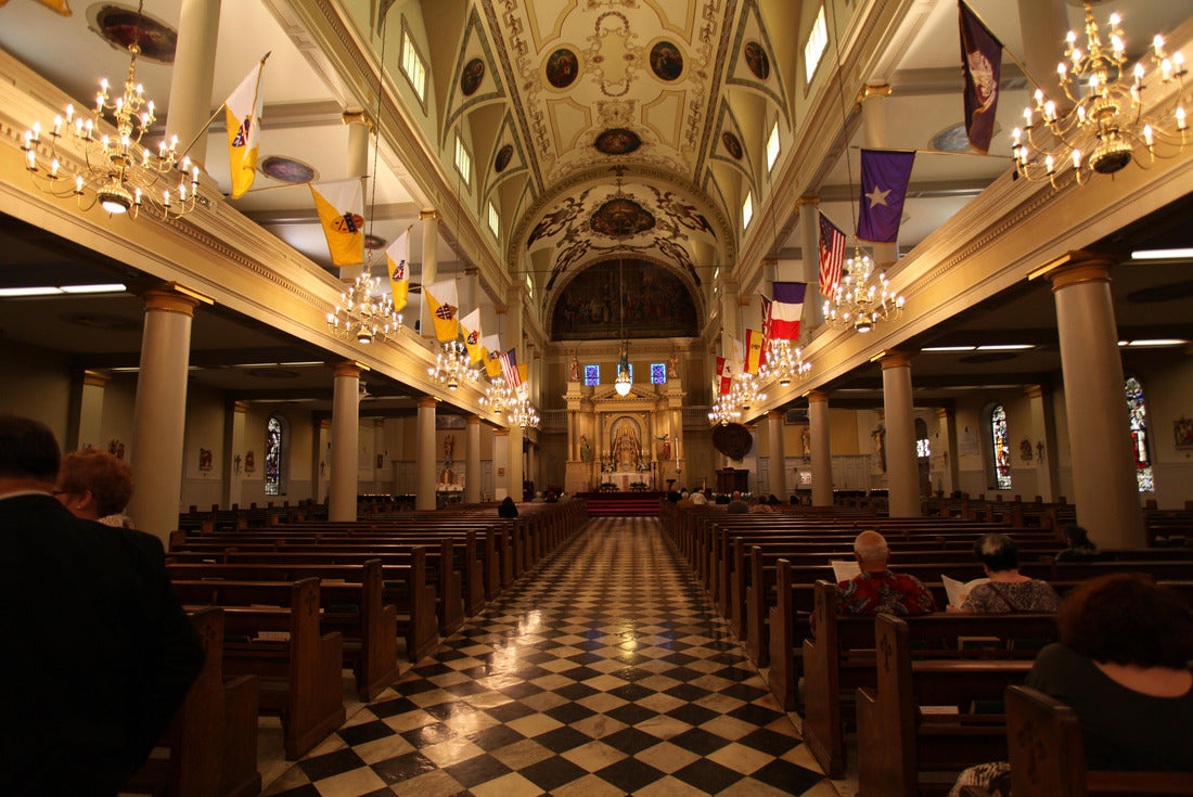 Noah Jigsaw Puzzle St. Louis Church in New Orleans, Louisiana, USA 2000 pieces