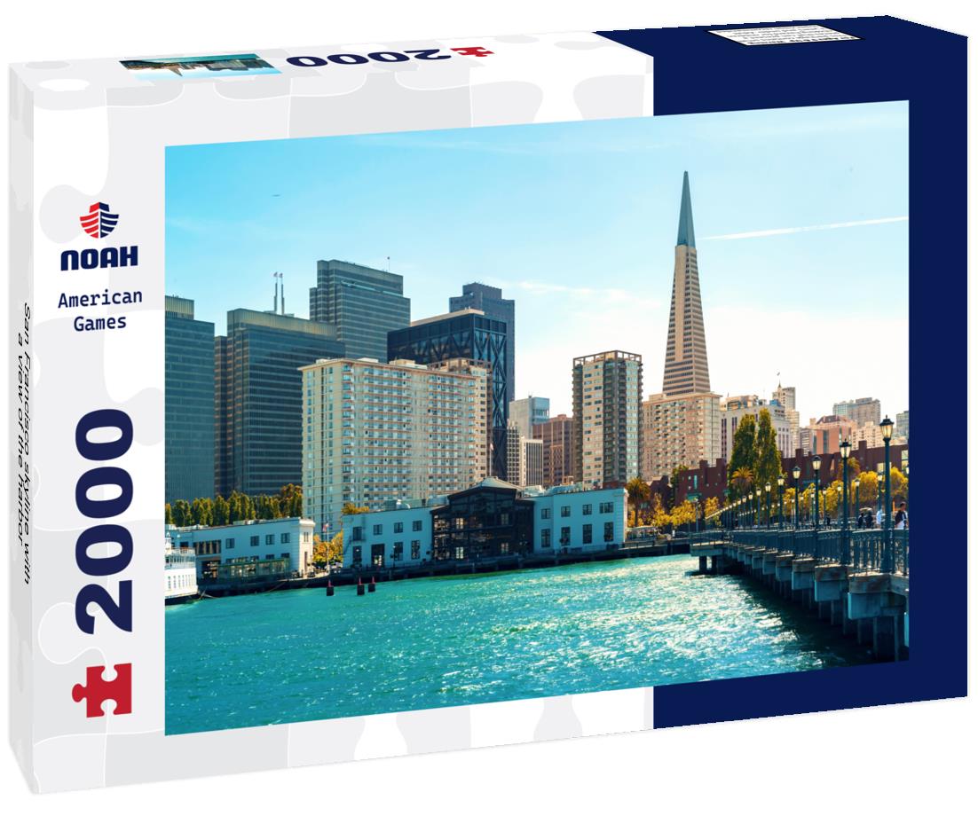 San Francisco skyline with a view of the harbor 2000pc Puzzle