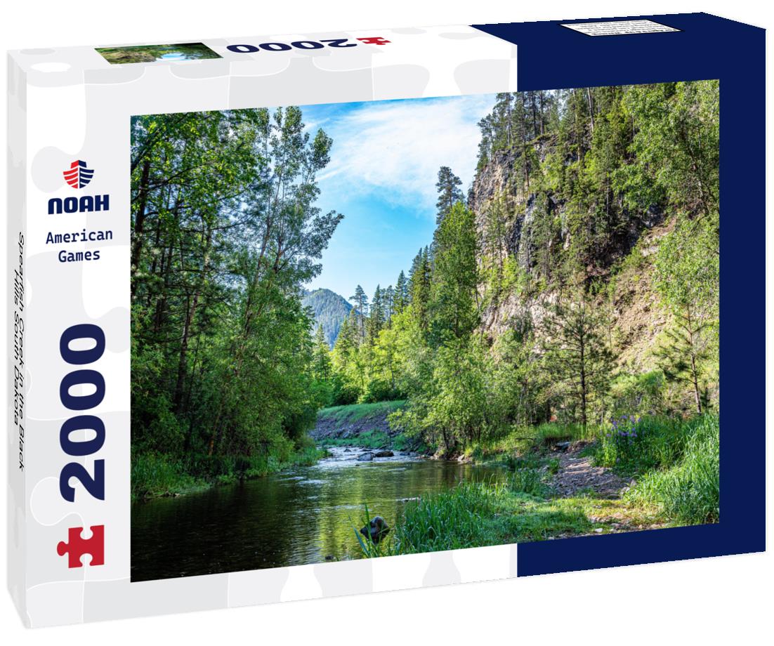 Noah Jigsaw Puzzle Spearfish Creek in the Black Hills South Dakota 2000 pieces