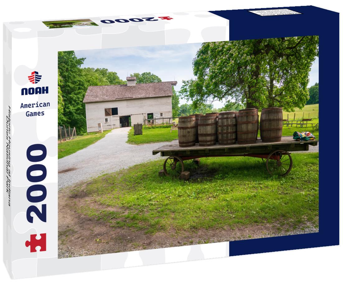 Noah Jigsaw Puzzle Historic Housing at Indiana Dunes National Park 2000 pieces