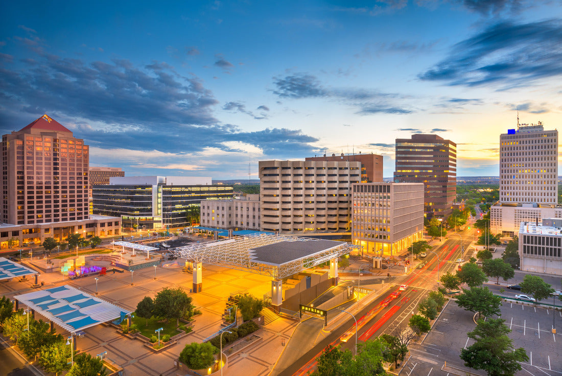 Albuquerque, New Mexico, USA downtown cityscape 2000pc Puzzle