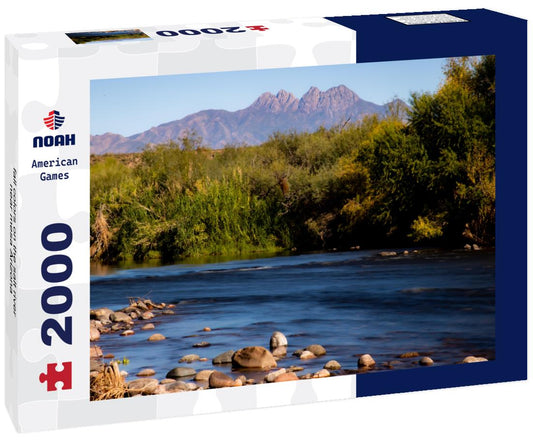 Noah Jigsaw Puzzle fall colors on the salt river near mesa Arizona 2000 pieces