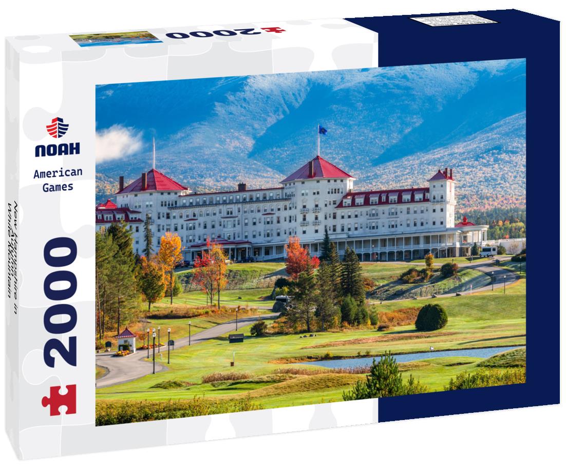 Noah Jigsaw Puzzle New Hampshire in Autumn - White Mountain Resort 2000 pieces