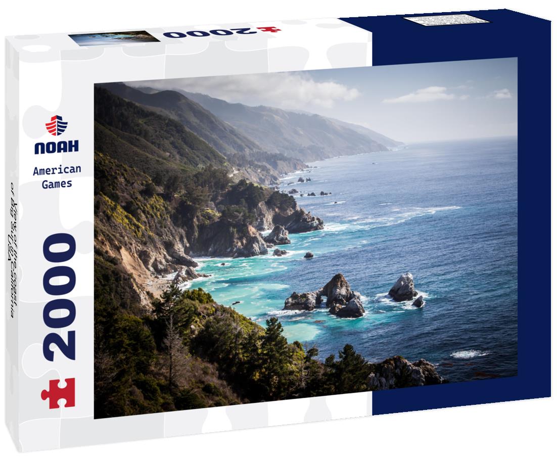 the coast of Big Sur in California, USA 2000pc Puzzle