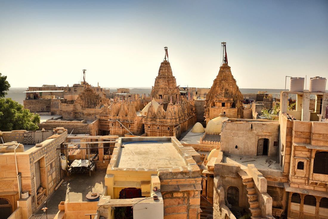 Jain Temple in Jaisalmer Fort, Rajasthan, India 2000pc Puzzle