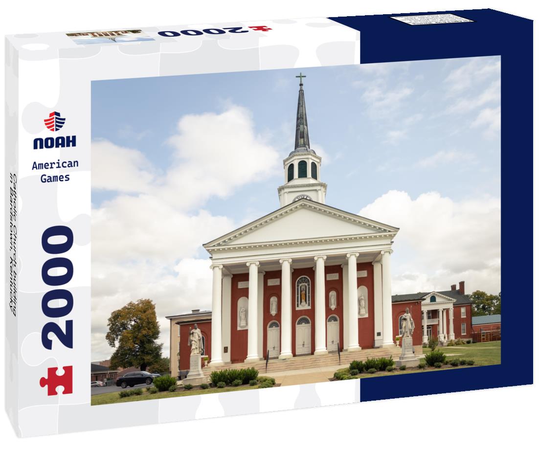 Noah Jigsaw Puzzle Catholic Church building in Bardstown, Kentucky 2000 pieces