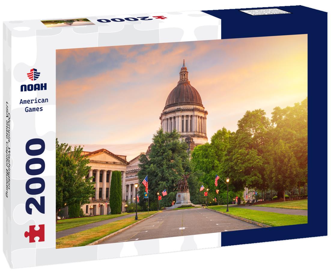 Noah Jigsaw Puzzle Olympia, Washington, USA State Capitol Building 2000 pieces