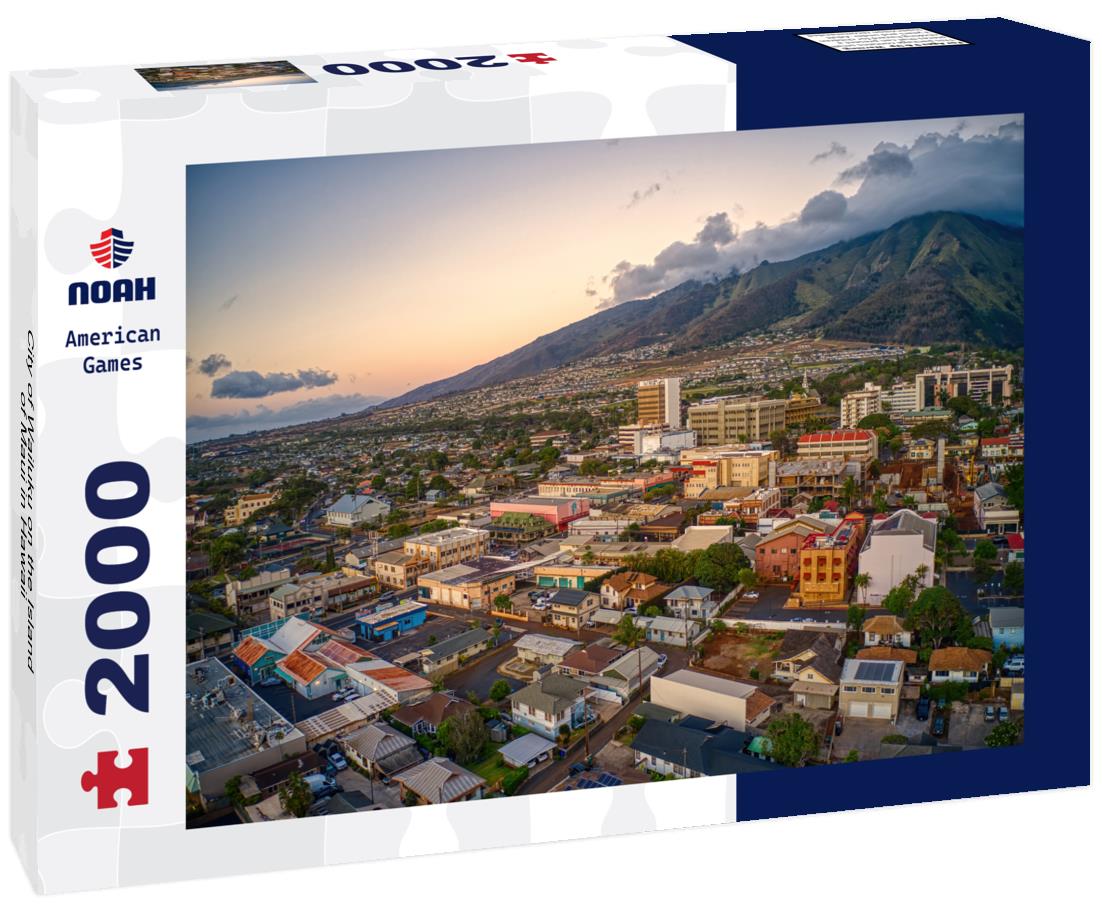 Noah Jigsaw Puzzle City of Wailuku on the Island of Maui in Hawaii 2000 pieces