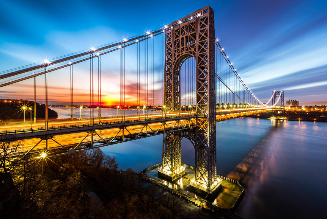 George Washington Bridge at sunrise, New Jersey 2000pc Puzzle