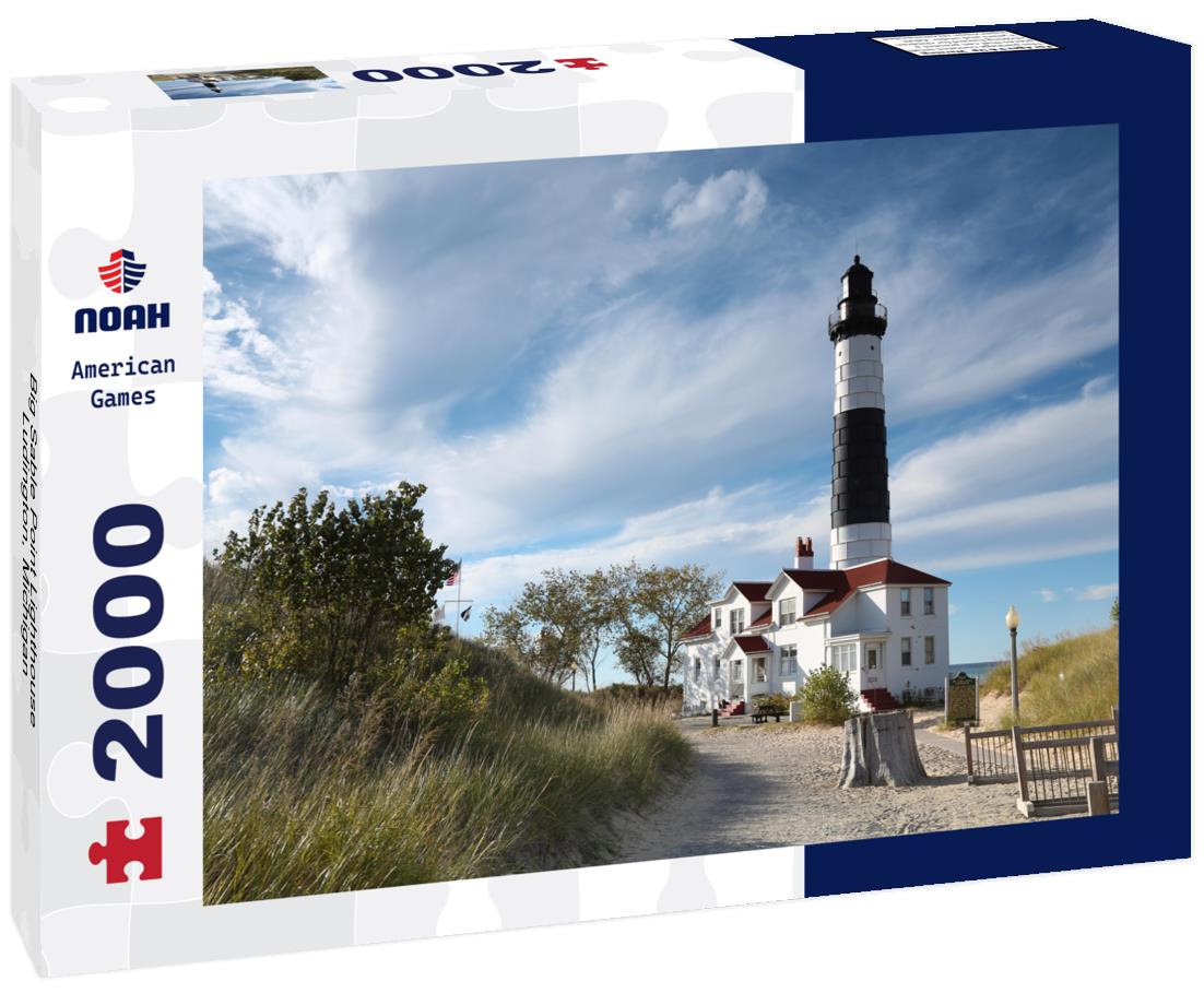 Big Sable Point Lighthouse, Ludington, Michigan 2000pc Puzzle