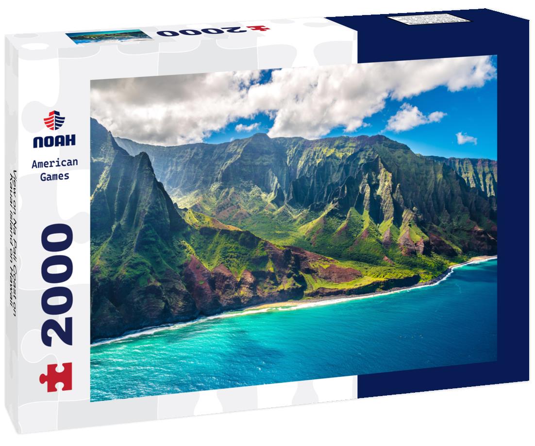 Na Pali Coast on Kauai island on Hawaii 2000pc Puzzle