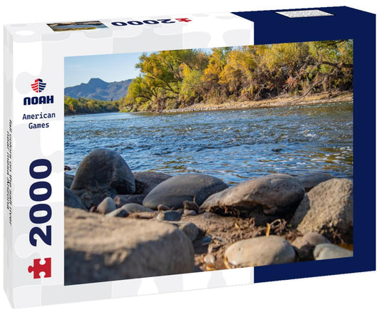 Noah Jigsaw Puzzle fall colors on the salt river near mesa Arizona 2000 pieces