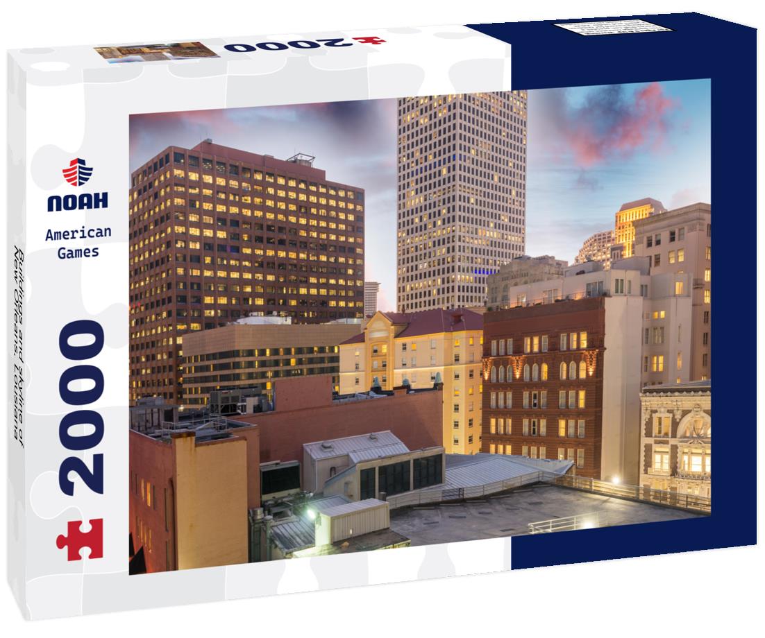 Buildings and skyline of New Orleans, Lousiana 2000pc Puzzle