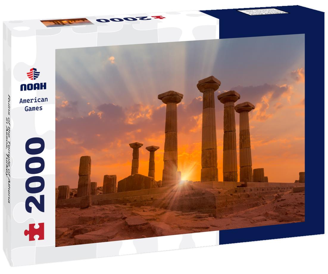 Noah Jigsaw Puzzle Ruins of the Temple of Athena in Assos, Turkey 2000 pieces
