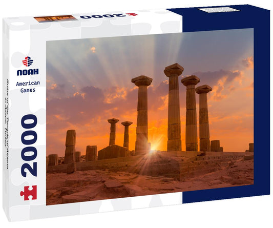 Noah Jigsaw Puzzle Ruins of the Temple of Athena in Assos, Turkey 2000 pieces