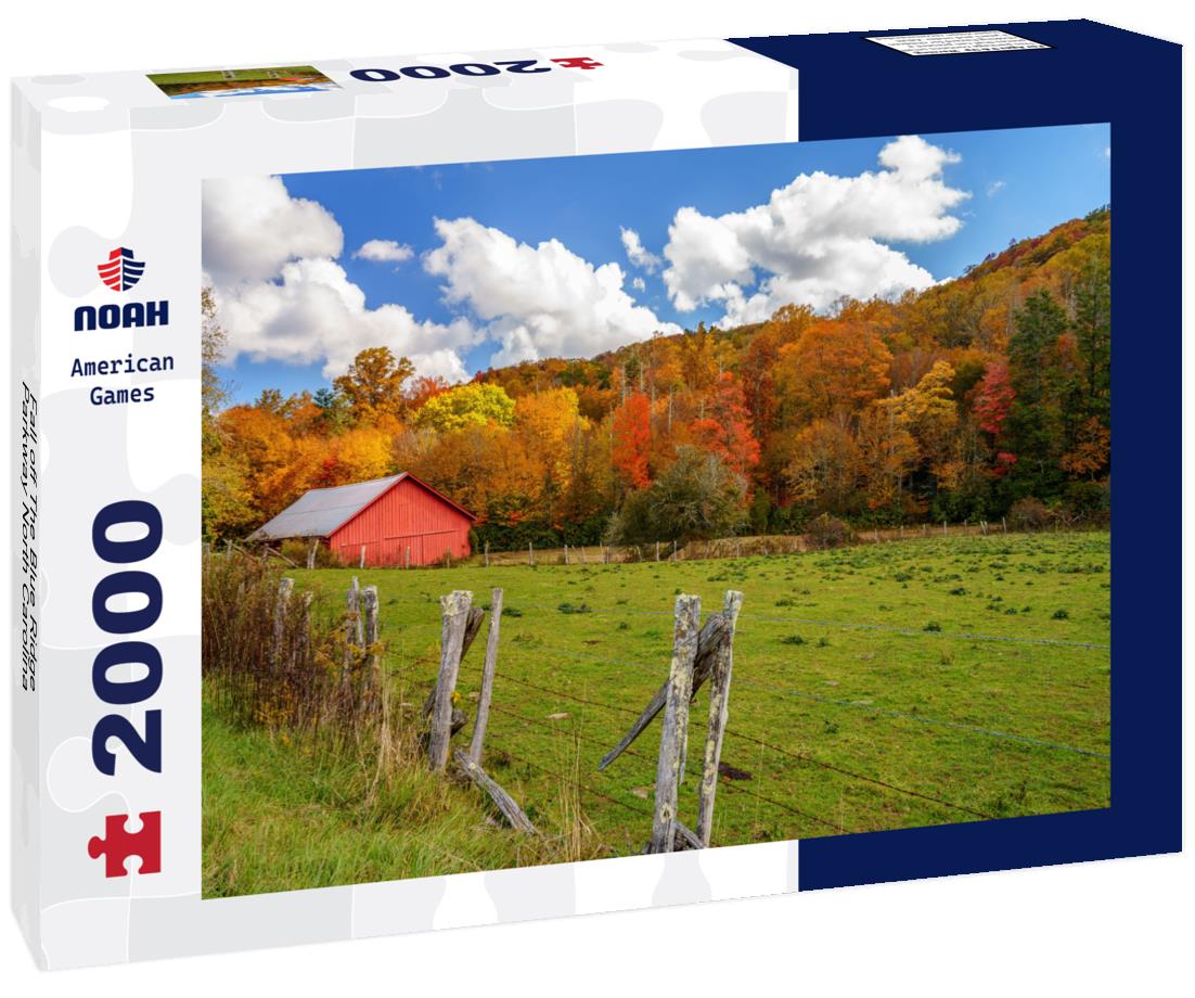 Fall off The Blue Ridge Parkway North Carolina 2000pc Puzzle