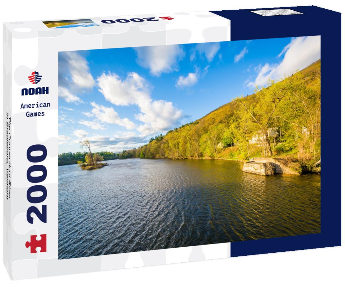 The Connecticut River, in Brattleboro, Vermont 2000pc Puzzle