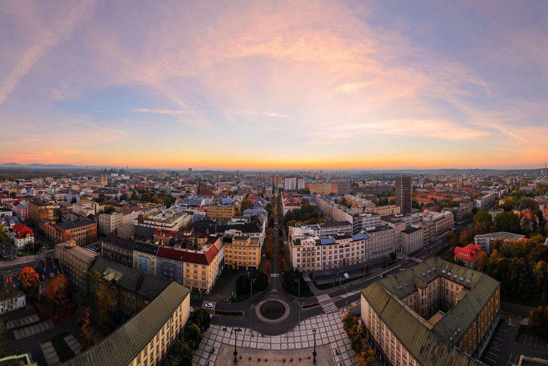 ?ityscape of Ostrava in sunset, Czech Republic 2000pc Puzzle