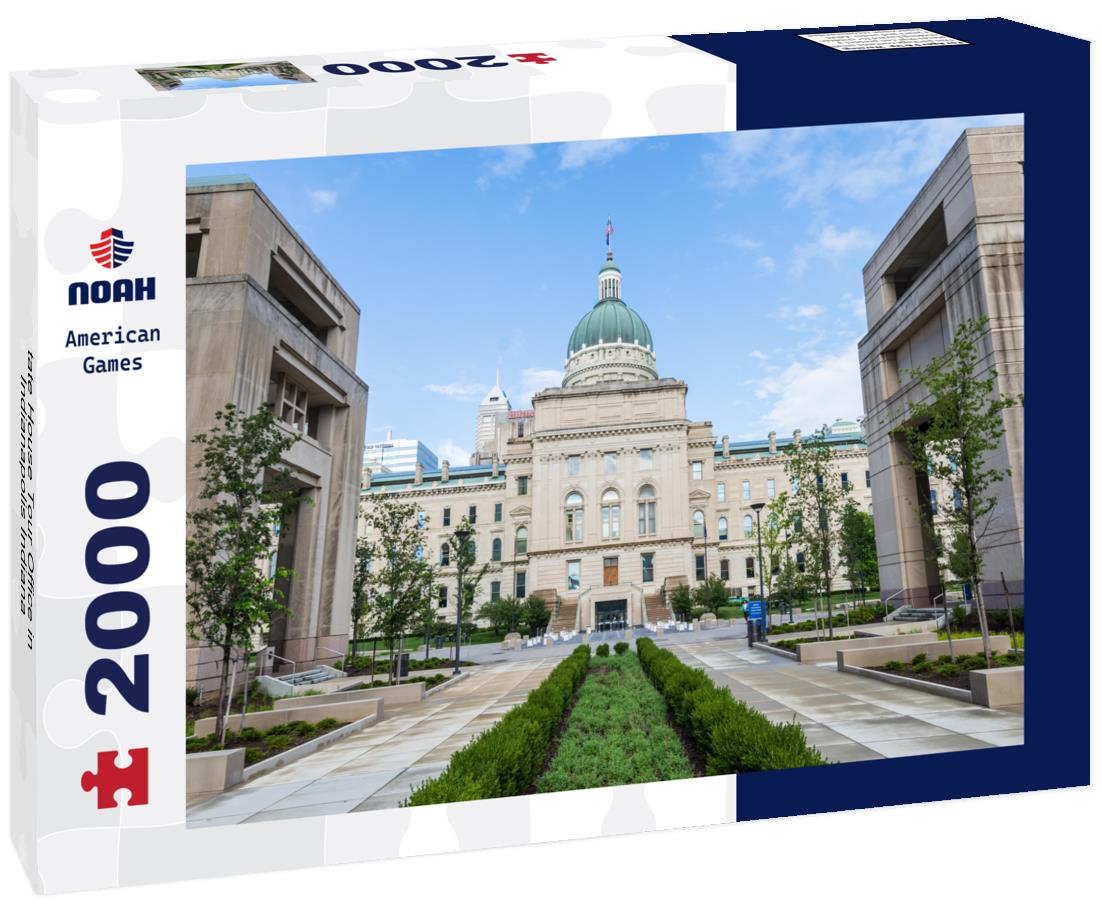 Noah Jigsaw Puzzle tate House Tour Office in Indianapolis Indiana 2000 pieces