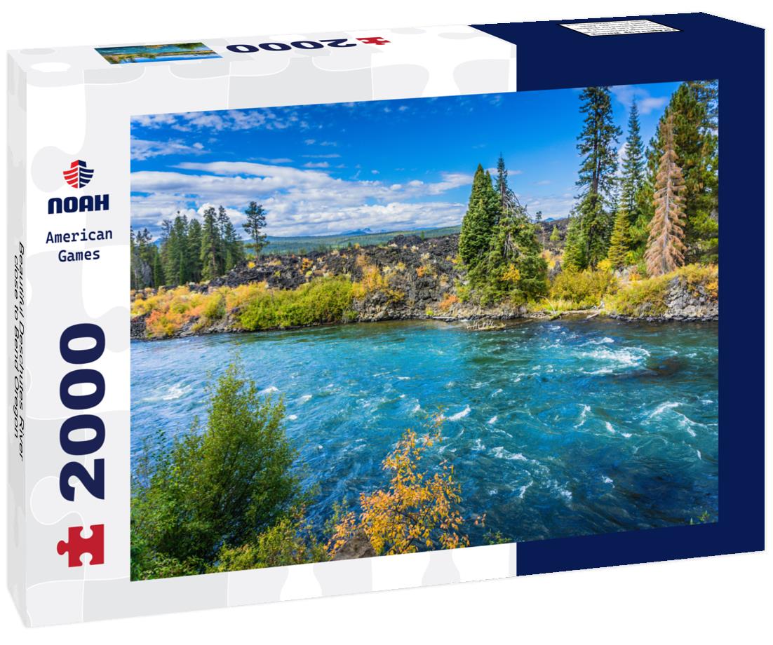 Noah Jigsaw Puzzle Beautiful Deschutes River close to Bend Oregon 2000 pieces