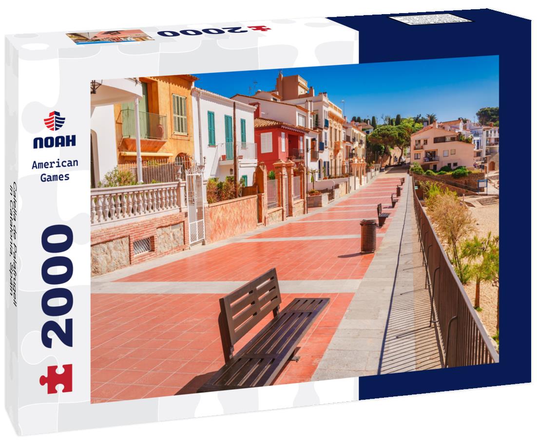 Calella de Palafrugell in Catalonia, Spain 2000pc Puzzle