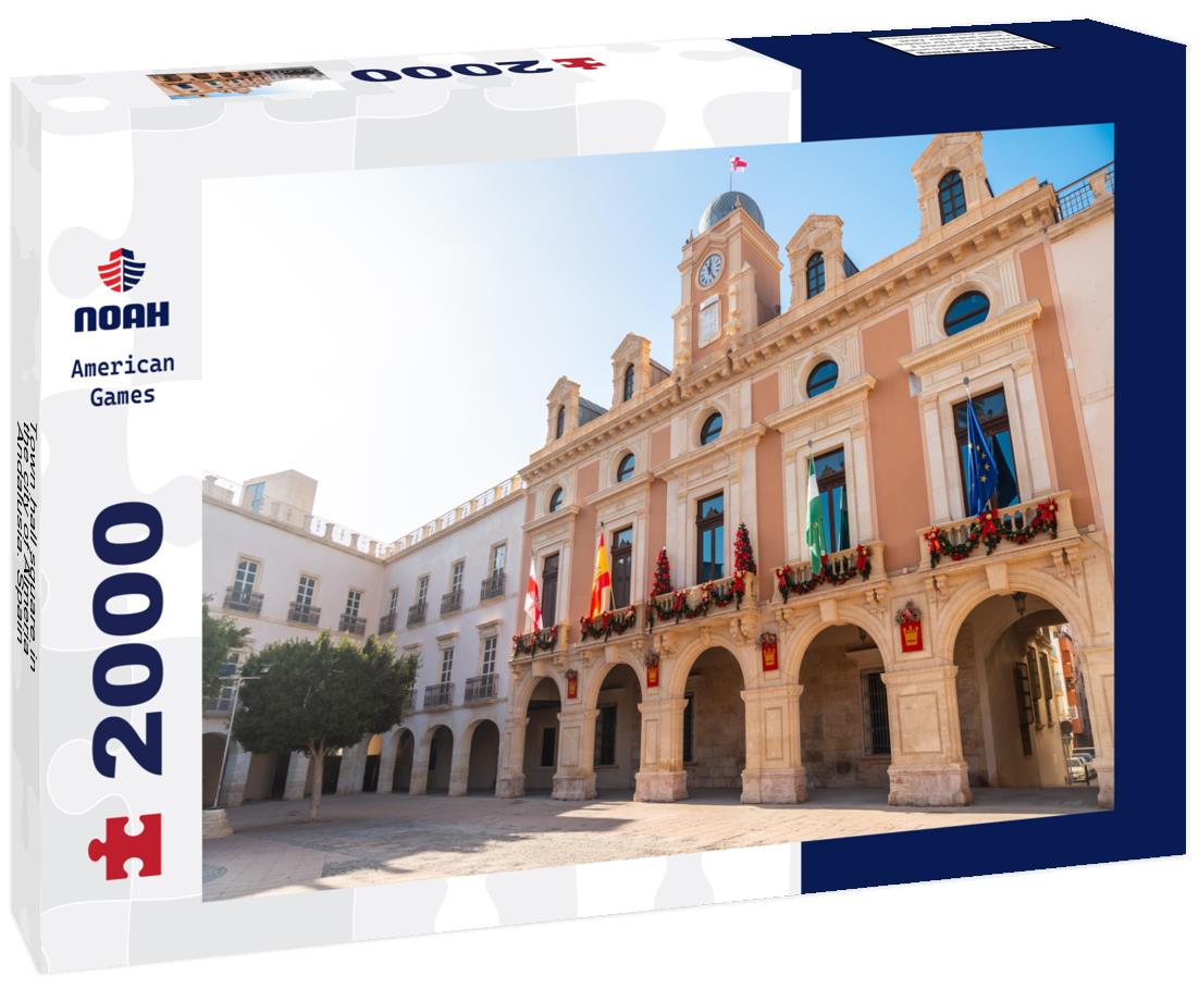 Town hall square in the city of Almeria, Andalusia. Spain 2000pc Puzzle