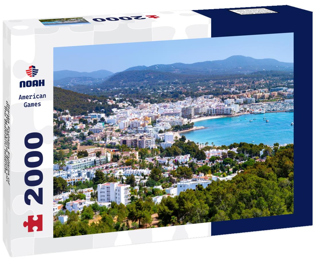 Santa Eulalia Eularia of the Riu Skyline Ibiza on the Balearic Islands 2000pc Puzzle