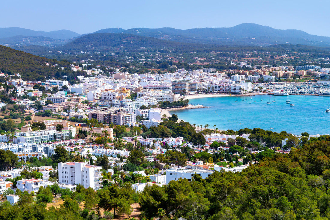 Santa Eulalia Eularia of the Riu Skyline Ibiza on the Balearic Islands 2000pc Puzzle
