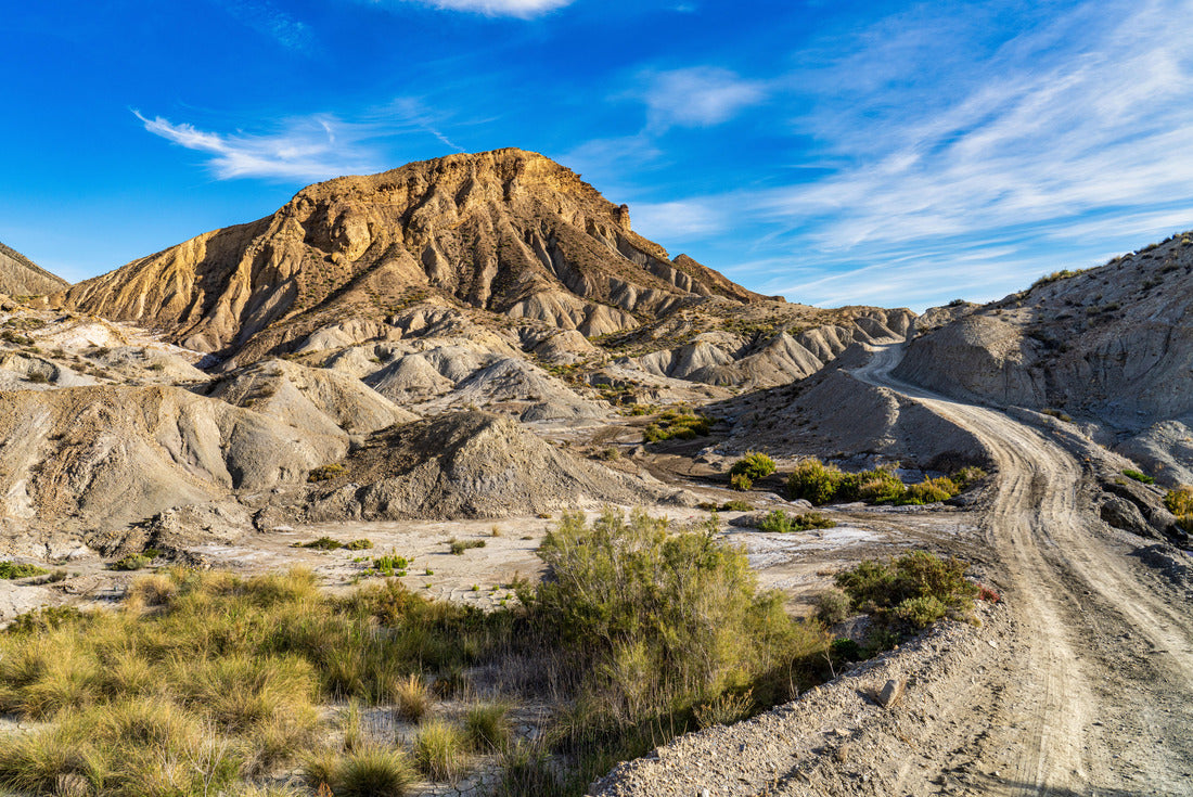 Desert of Tabernas, Desierto de Tabernas. The only desert in Europe. Almeria, Andalusia, Spain 2000pc Puzzle