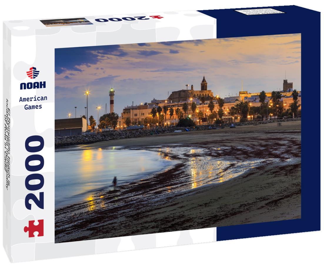 El Rompidillo beach is located in the municipality of Rota in Cadiz 2000pc Puzzle